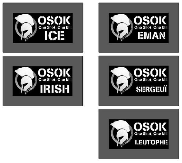 IceOsok's tweet photo. Callsigns#osok#airsoft#milsim# http://t.co/KkFxJLJoEs