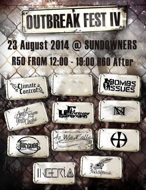 Today at <a href="/SundownerSA/">Sundowners Alberton</a> alongside <a href="/ccband/">Climate Control</a> <a href="/saintsmethod/">saintsmethod</a> <a href="/WaketoWonder/">Wake to Wonder BAND</a> <a href="/Bombs_Issues/"> Bombs and Issues</a> <a href="/Riddlebreak/">Riddlebreak!</a> <a href="/InceriaBand/">Inceria</a> &amp; more!
