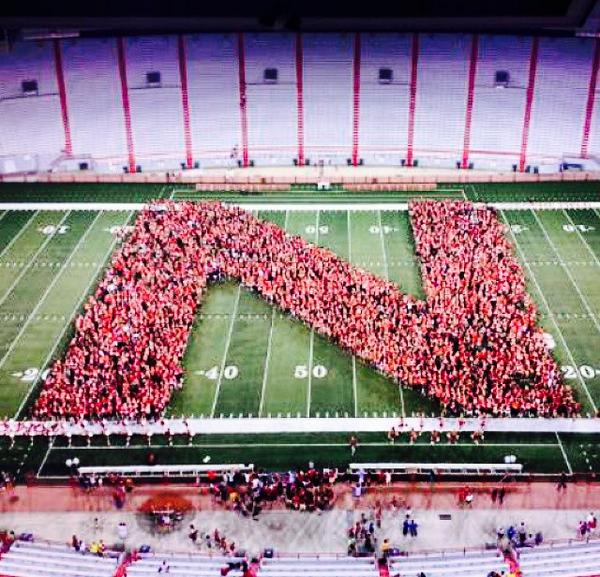 bseay38's tweet photo. Go Big Red! http://t.co/UFcv3a6kqN