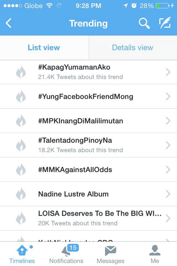 EnchongDeeWorld's tweet photo. #MMKAgainstAllOdds trending 5th spot 👍 / Enchong Dee / #EnchongDeeOnMMK http://t.co/MtkctUPJXL