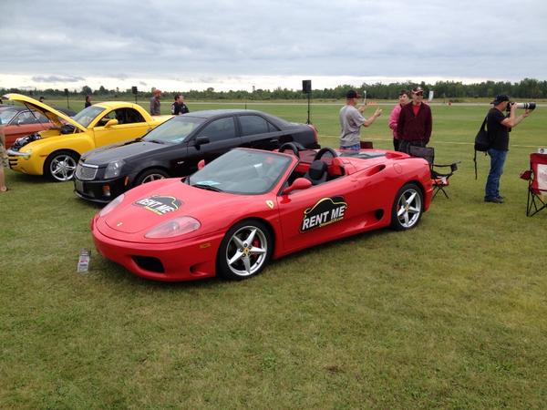 @ottawaecr 360 Spider on display <a href="/racetherunway/">Race the Runway</a>