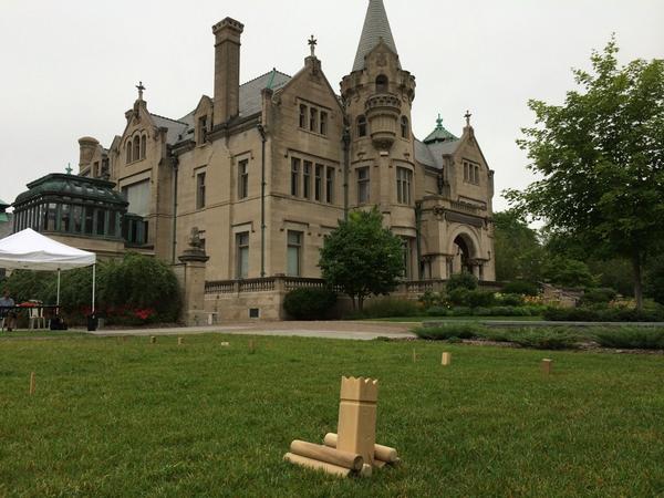 MNKubb's tweet photo. Pitches ready to go! @AmSwedInstitute Kubb Tournament! http://t.co/nXW9U82ySi