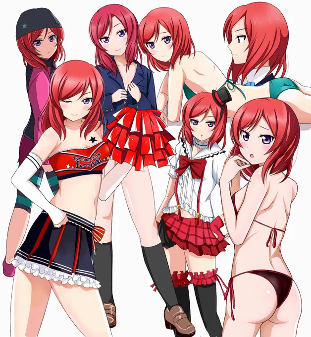 買って放置してたポーズ集とか写真模写で真姫練習 