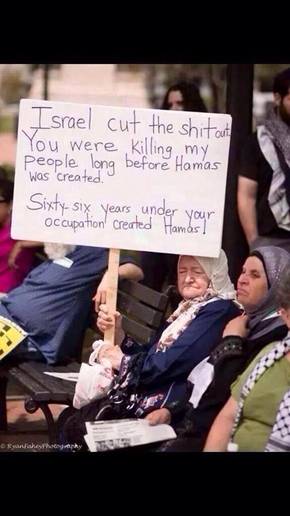 HeemyWho's tweet photo. I like this grand lady! #staystrongGaza http://t.co/8g2OTTlyOs