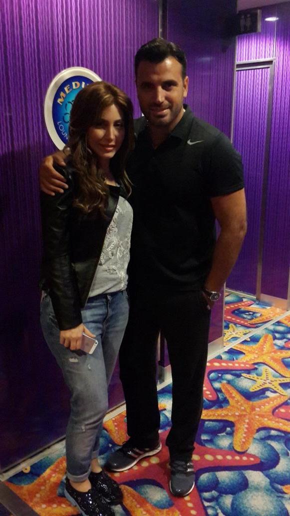Khalil خليل On Twitter With The Lovely Beautiful Artist Yara Lb Starsonboard Http T Co Qlv0vmznpu