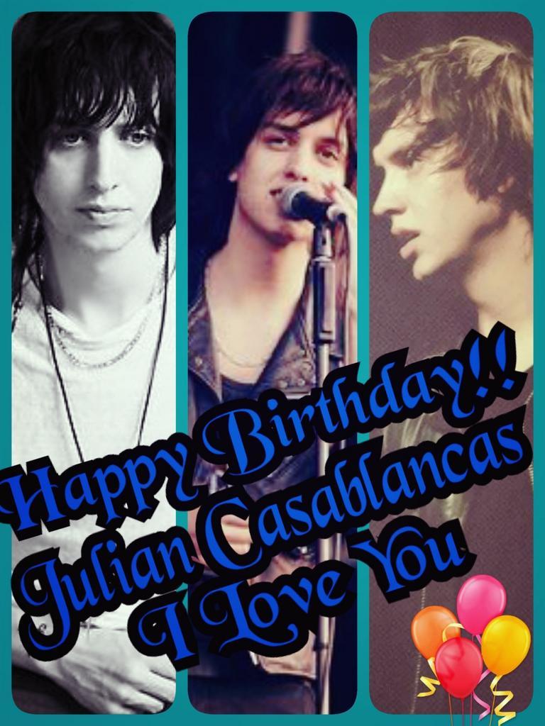 HAPPY BIRTHDAY!! Julian Casablancas  i love you c  