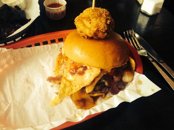 sajpearson's tweet photo. Winning!! @AlmostFamousLDS best burger in Leeds! #smug #burgeredout http://t.co/mrkixrHqgi
