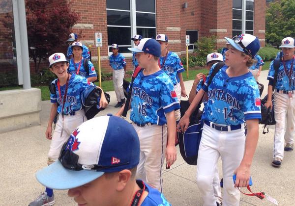 2001Royals's tweet photo. #TeamOntario boarding bus for 2pm Semi Final. #winpitches  #BandofBrothers #compete http://t.co/1dgjoRreJW