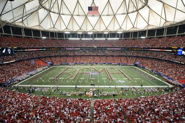 UA_Athletics's tweet photo. Only 7 more days until @AlabamaFTBL takes the field! The Million Dollar Band is ready for a Bama spell out. Are you? http://t.co/wWTqQ9JMqx
