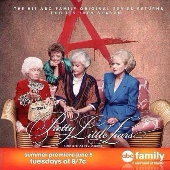 iflyselenagomez's tweet photo. “@SmileforVic: the season we finally find out who A is #pll #fatalefinale http://t.co/nYkyMqjqgX” lmaooo @gomezquality