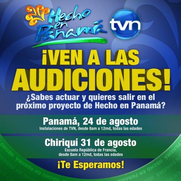 Mañana te esperamos en las audiciones para actores en las instalaciones de TVN de 8-12pm <a href="/karenfolk28/">Karen L.Peralta G.</a> <a href="/luchophp/">Luis Pérez</a>