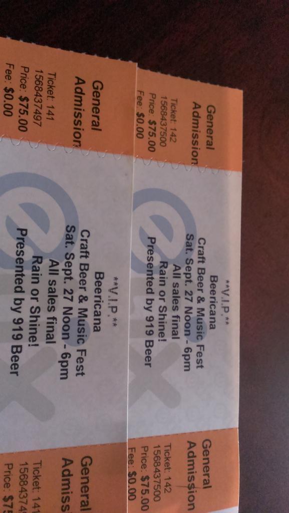 Festival of barrels at <a href="/AviatorBrew/">Aviator Brewing Co.</a> . 
Great bbl beer and got my <a href="/beericana/">Beericana</a>  VIP tickets.