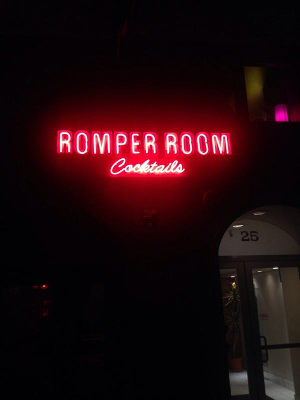 mvq's tweet image. Got a peek at the hottest new bar in sf. It's amazing, check out @RomperRoom 25 maiden ln It's wild! @clash