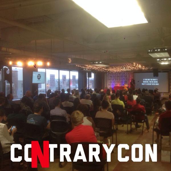 EliFitch's tweet image. Proud that @istrategylabs is providing a forum for unusual ideas #ContraryCon
