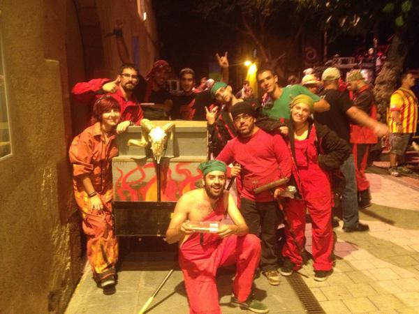 Fooooooc! A #castellbisbal!!!!
Avui a l'empaitafoc!