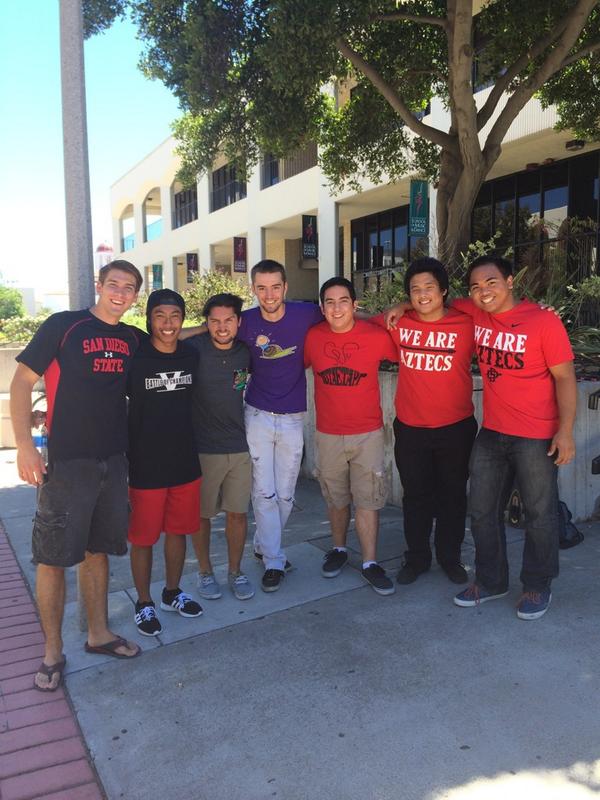 Meet <a href="/PreposteroneSD/">PREPOSTERONE</a>, an all-male acappella group! #PSFAHappening