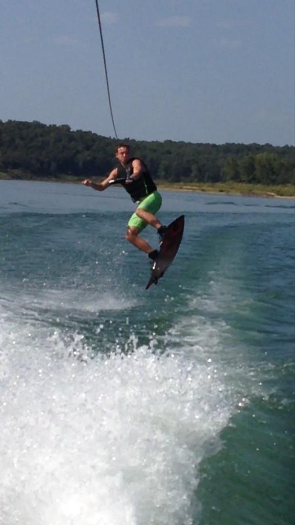 Solid day at the lake #wakeboarding #BullShoals