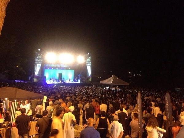 EtruriaEcoFest's tweet photo. .@ARISA_OFFICIAL riempie il Parco della Legnara a #Cerveteri per l'ultima serata di #EEF2014. Grazie a tutti! http://t.co/5zyPdIpBW0