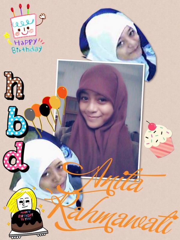 brafo_14's tweet photo. Selamat ulang tahun untuk ketua paskibra kita @anitarhm_ semoga sukses selalu dan mendapat barokah-Nya amin http://t.co/qI1Kfr2iuo