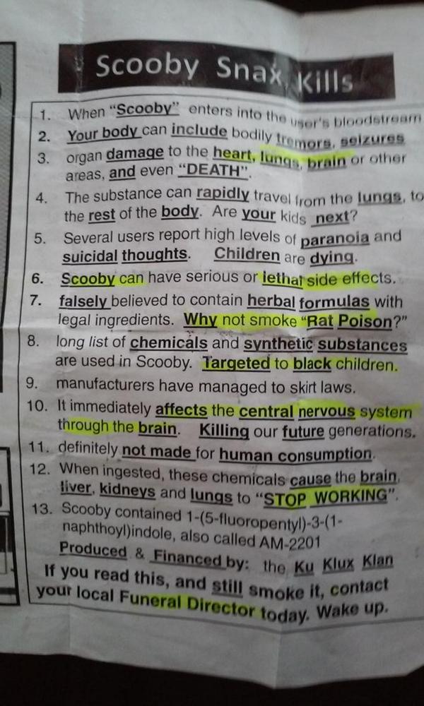 Blessmandc's tweet photo. Scooby Snax Kills http://t.co/KjdOVHviTZ