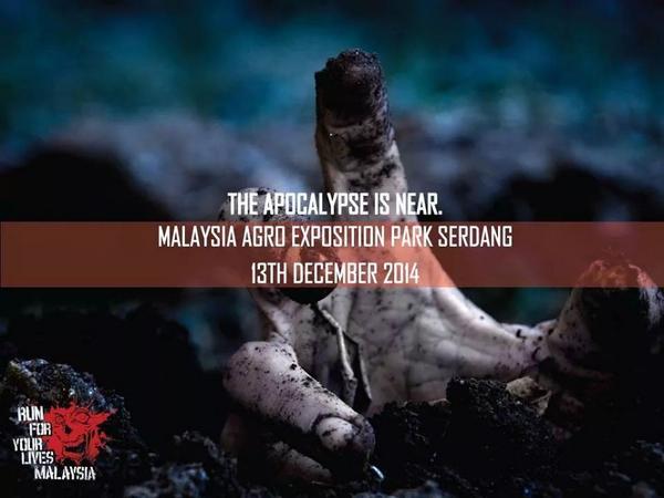 outdoorlahmy's tweet photo. Ni macam zombi run kot. 13 Dec 2014. More details here http://t.co/POQwrASUm6
#ODevent http://t.co/wThoYHnKfo
