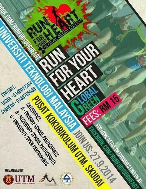 marccrewz's tweet photo. Join us now. Run For Your Heart 4th edition on 27 September 2014 at UTM Skudai, Johor. #ODevent @twt_outdoor http://t.co/PBUyqVe3An