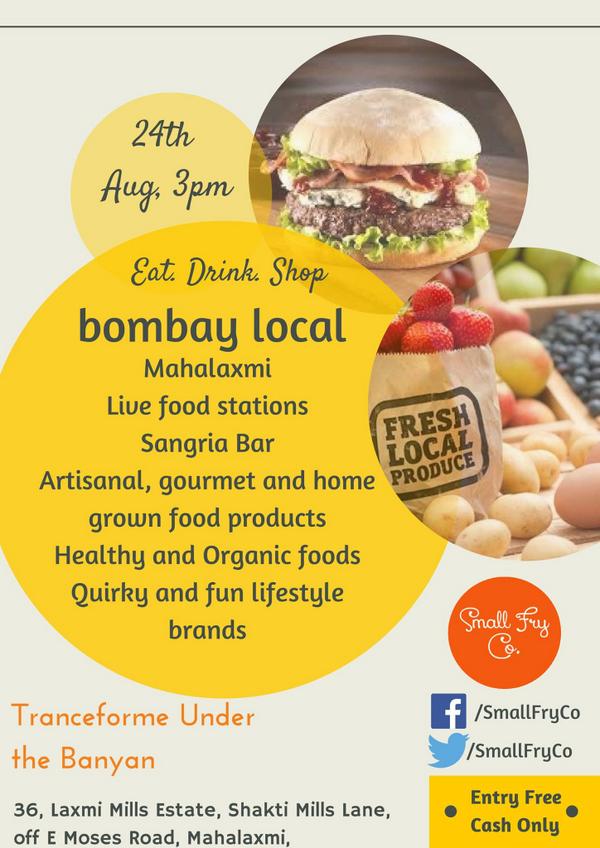 samskara01's tweet image. Swing by at #BombayLocal, today, 3pm onwards for nutritious and delicious goodies displayed by us.