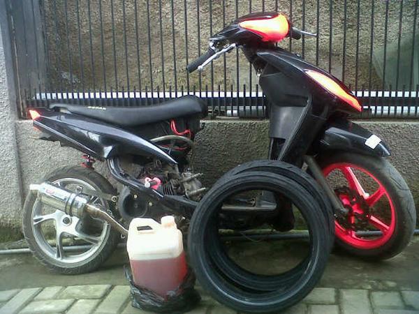 Dijual 7ngo,surat lengkap+ngisi,ban R46 sama 150cc mio2009