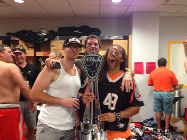 <a href="/DenverOutlaws/">Denver Outlaws</a> <a href="/MLL_Lacrosse/">Major League Lacrosse🥍</a> #MLLChampionship #MLLChamp <a href="/CRockN10/">Chris Bocklet</a> #JonCohen