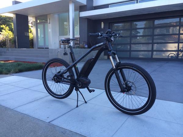 Qarmic's tweet photo. We have ridden the future, and it's here in Palo Alto. The 2015 @gracebikes MX-II now on sale in the USA. http://t.co/ad3CeWrEtb
