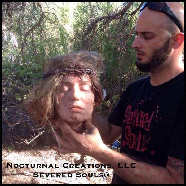 lesleysmith41's tweet photo. Follow the Master of Grue @Severed_Souls on the set of #theorphankiller2 #BoundXBlood #FXBadass #HorrorMagic http://t.co/XIfNPSyv98