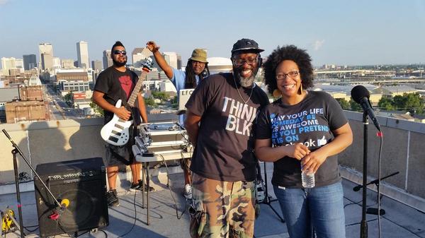 Truth Universal on tht Roof Top in New Orleans