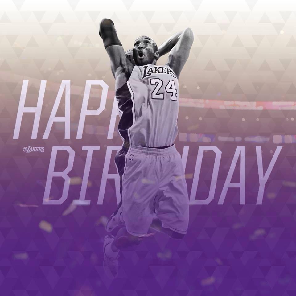 Happy 36th birthday to my favorite athlete of all time Kobe Bryant!!! 