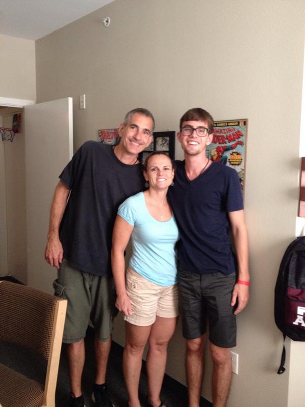 First birdie flew out of the nest today. #growingup #tamu #cryingmom