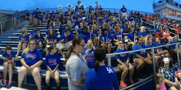 mocobands's tweet photo. The MCHS Band at the rec bowl. I almost couldn't fit them all into the picture! http://t.co/zqIgJDGTPv