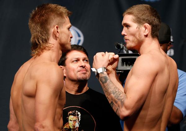 UFC_CA's tweet photo. Co-main event up next at #UFCTulsa featuring veteran welterweight @Mike_Pyle &amp; Canadian Jordan "Young Gun" Mein http://t.co/Iwh7k7AxbA