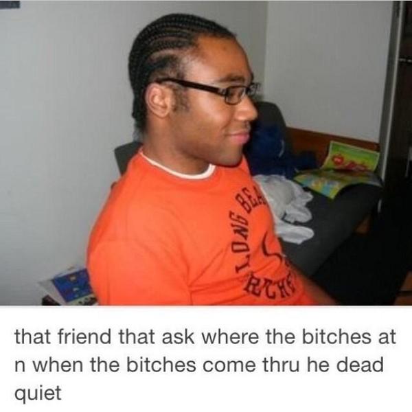 RealTypeShit's tweet image. We all have that one friend. 😂😂