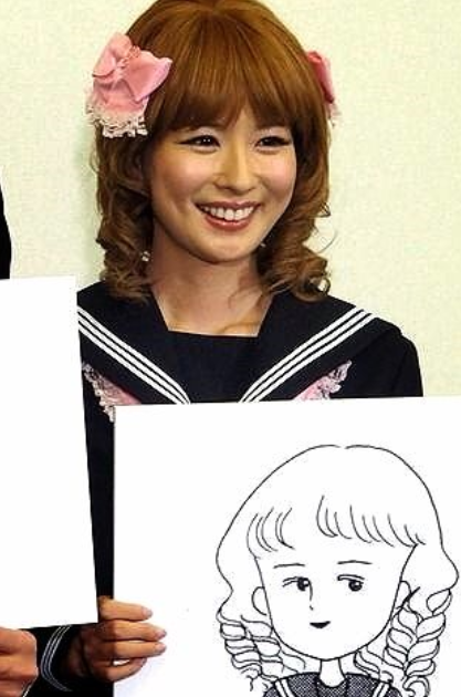 ノル 因みに実写版永沢君の城ヶ崎さん役は皆藤アナ Http T Co Twopoa55p0