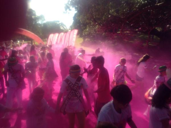 NowHearThisco's tweet photo. The #Aqua+ is great for more than just the pool! #Cochlear #ColorRunSydney http://t.co/NfpWkqqO1n