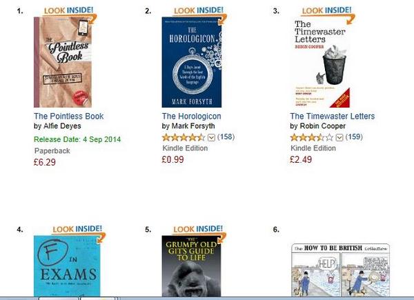 EddSheeran15's tweet photo. @PointlessBlog Wow Alfie has really inspired me he has now gone to the top of amazons book chart and beat authors!!! http://t.co/HkriiHXOaC