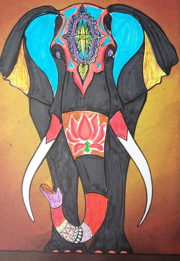 LOM2MOM's tweet image. colouring is addictive 
LOVE the new Art Therapy Colouring Book