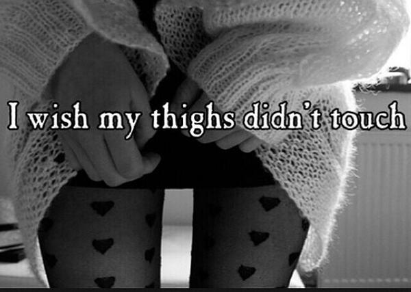 LoveEDnetwork's tweet photo. Thighgap http://t.co/eCI7x363w8