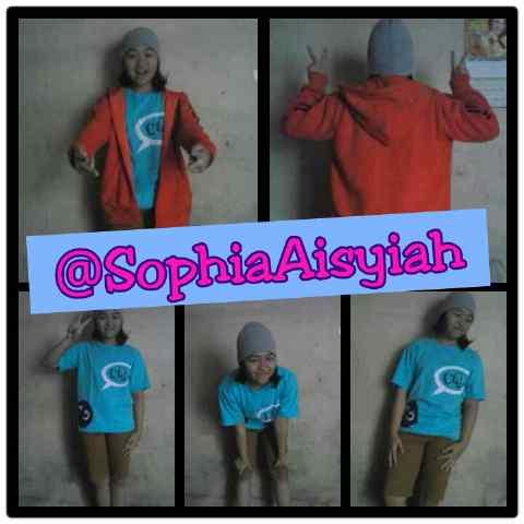SophiaAisyiah's tweet photo. @SoGood_Nugget #OOTDweekend Ini min foto udah mandinya hahaha :D , Simple ituu kece wkwk xD http://t.co/D4j0uZdq4r
