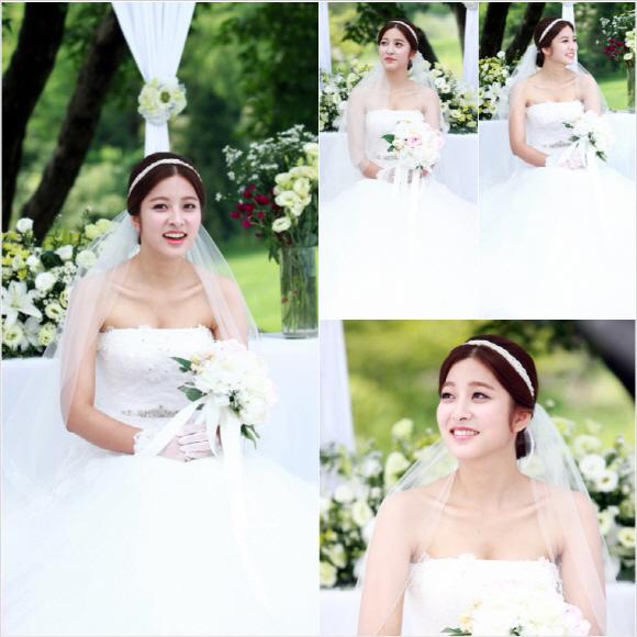 Ohmaigaddd Seyoung becomes the bride on GD, the wedding....Seojaewoo ssi really fast, poor uri Wooyoungie TTT__TTT