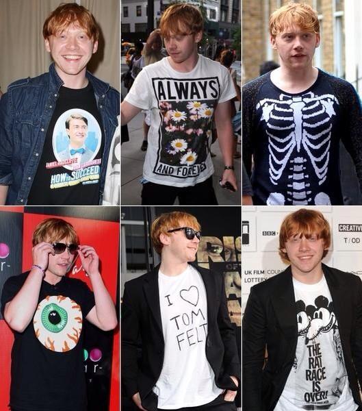 You will always be the perfect Ron. Thank you for being a huge part of our fandom. Happy birthday, Rupert Grint! 