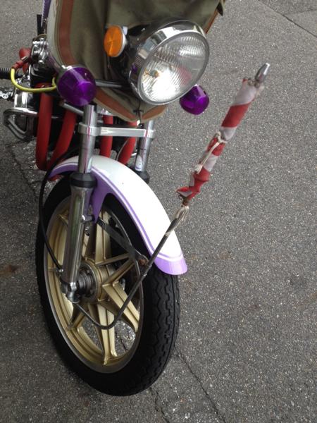 当時物 旗棒 イノウエ 原チャリ 激レア サイコロ旗棒① 当時物 レトロ 旧車 クレタク 族車 ゼファー 昭和 パッソル 4mini 原付 ペリカンジョグ 当時物 80s イノウエ  Dio