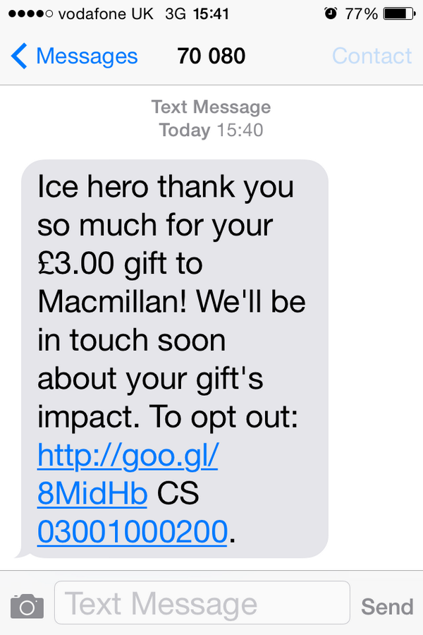 tinabongy's tweet photo. # mine all done don't forget to donate !!!! http://t.co/wpGMQxdbmY