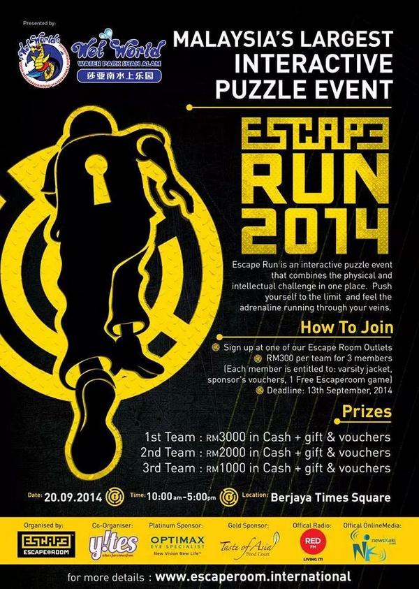 KapTeN_RuNnEr's tweet photo. Ini macam best! Escape Run. 20 Sept 2014. For more details go to http://t.co/xuYVZ01Fv0
#odevent http://t.co/spRVGrhBiu