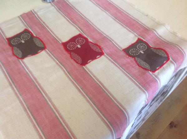 It's about to be come a cushion cover do you like owls?
#Blackburn jubilee St cathedral quarter