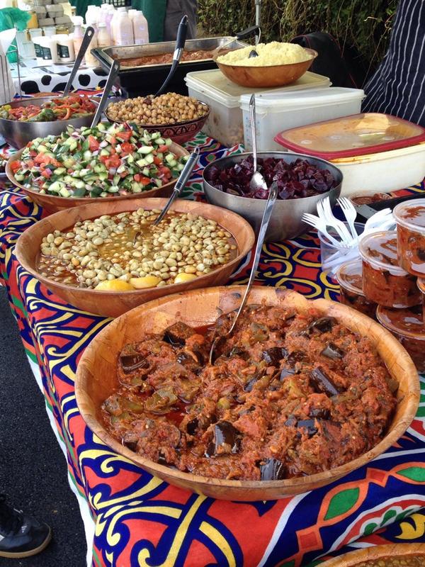 FoodMarketW4's tweet image. NaNa's Moroccan dishes looking very tasty - spicy and mild dishes available @FoodMarketW4